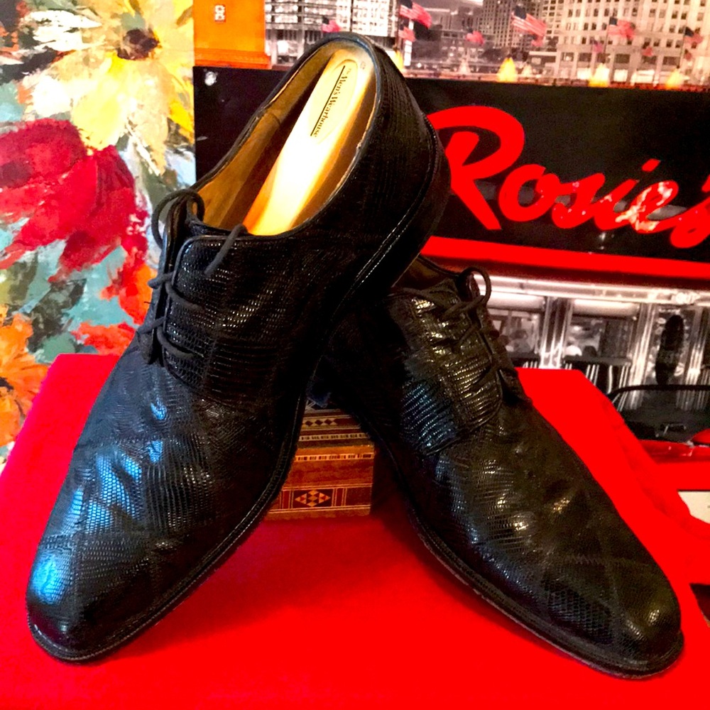 Belvedere genuine Lizard shoes